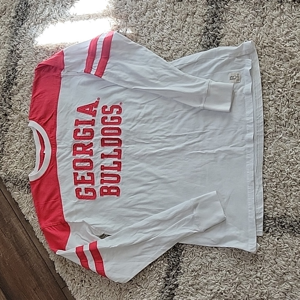 Pressbox Georgia Bulldogs Embroidered Shirt